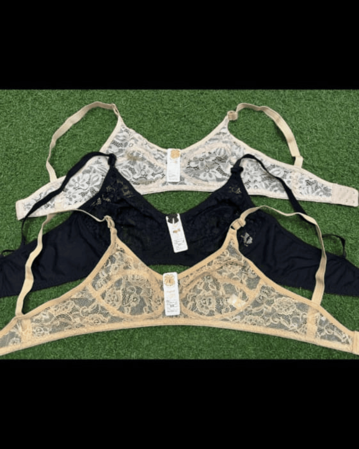 Assorted Lace Bras 3pc