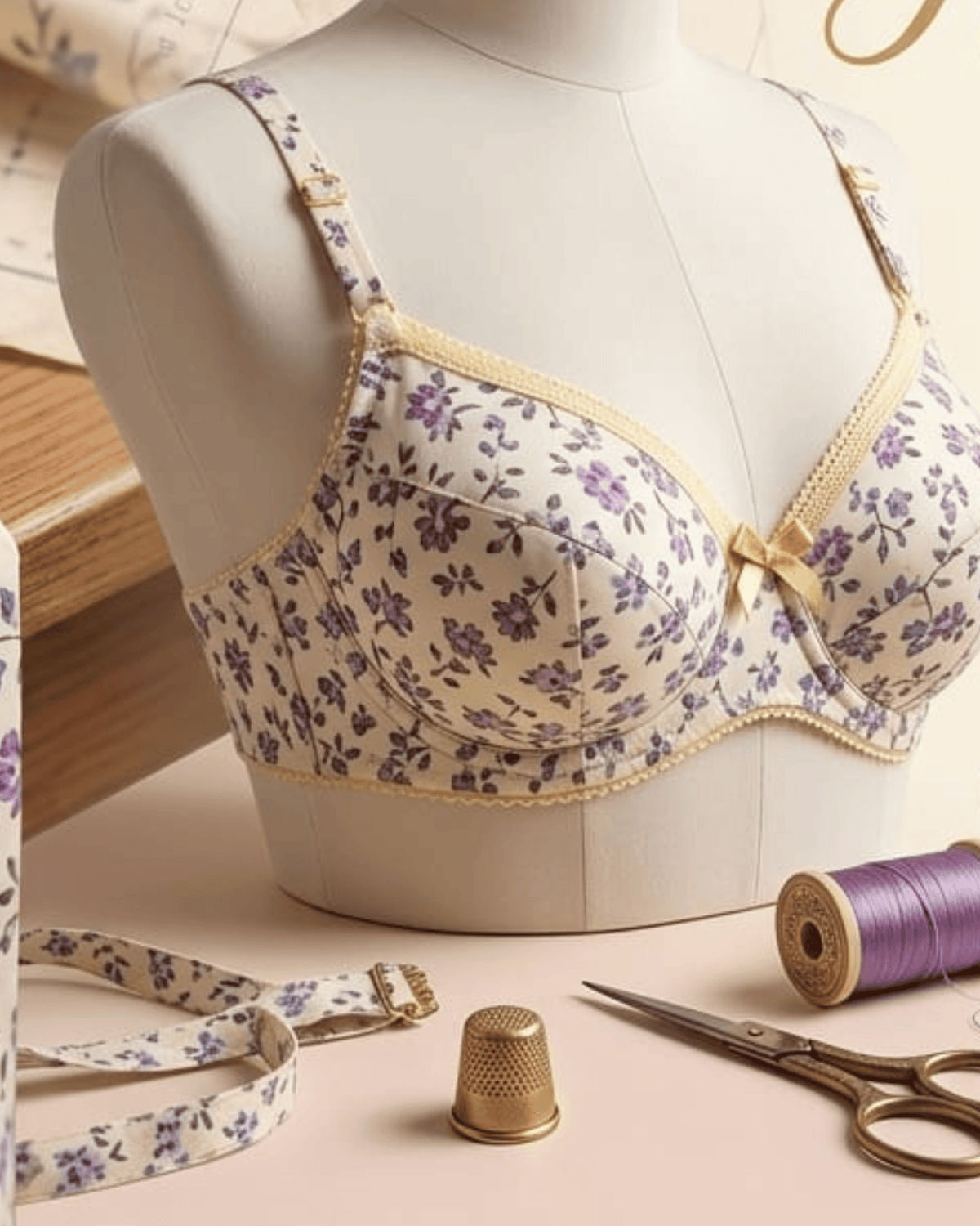 Floral Lace Bra