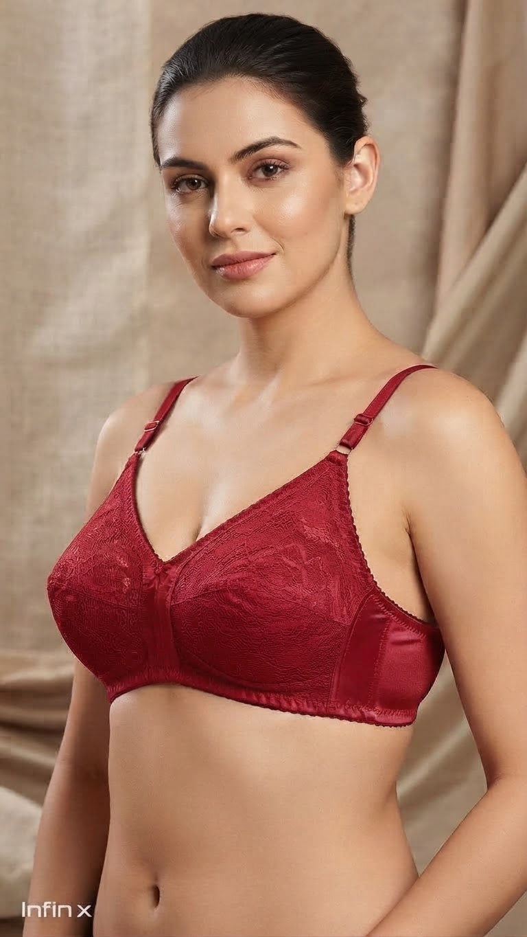 Pack of 4 Women’s Comfort Bras – Soft Support & Everyday Wear
